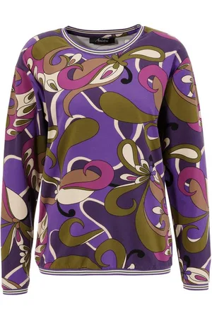 Aniston Sweatshirt mit extravaganten, grafischen Druck