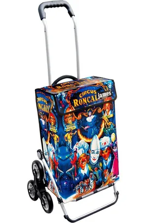 JAMES Einkaufstrolley RONCALLI-CASARO - stabiler Einkaufswagen mit individuellem Design, Handmade in Austria - Einkaufsbegleiter mit viel Stauraum - trägt 40kg - Verkäufer: Warenhaus 23