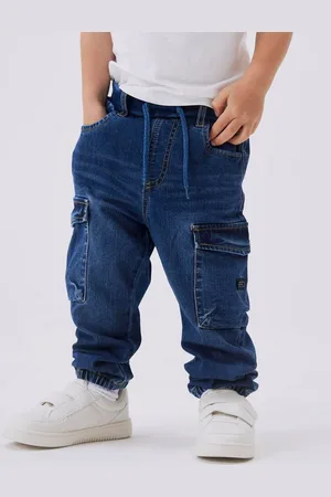 NAME IT Regular-fit-Jeans Baggy Cargo Jeans Stretch Denim Pants NMMBEN NMMBEN BAGGY R CARGO JEANS 9770-YT NOOS - Verkäufer: ARIZONAS