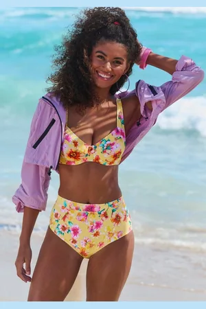 sunseeker Bügel-Bandeau-Bikini-Top Mila, im floralen Design