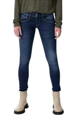 Herrlicher Skinny-fit-Jeans Gila Slim Jeans aus Reused Denim - Verkäufer: Gio Milano