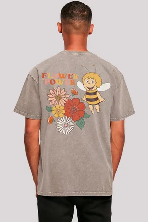 F4NT4STIC T-Shirt Die Biene Maja Flower Power Heroes of Childhood Nostalgie, Retro, Heroes of Childhood