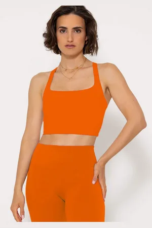 SASSYCLASSY Sport-BH Sport BH mit überkreuzten, breiten Trägern Top aus atmungsaktiven und schweißableitendem Material - Verkäufer: