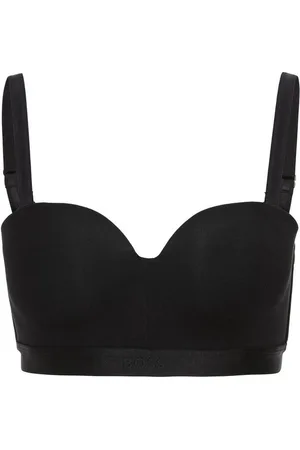 HUGO BOSS Push-up-BH PUSH-UP WIRELESS BEA mit dezente, Logo Detail