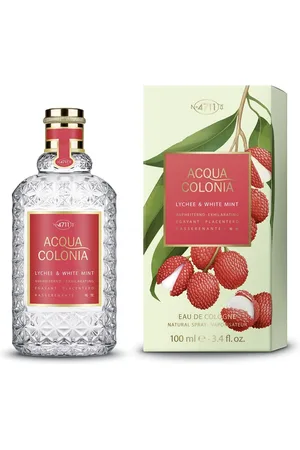 4711 Eau de Cologne Acqua Colonia LYCHEE & WHITE MINT EAU DE COLOGNE NATURAL SPRAY, 1-tlg.