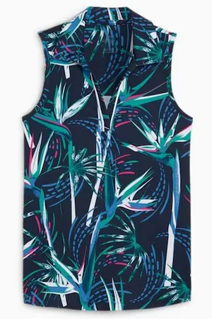 PUMA Poloshirt Golf Polo Mattr Paradise Sleeveless Mehrfarbig Damen S - Verkäufer: Svens Golfshop GmbH