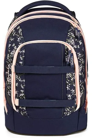 Satch Schulrucksack Pack Schulrucksack Bloomy Breeze 30l Rucksack dunkelblau rosa Sw - Verkäufer: endresaktuell
