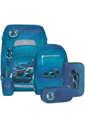 Beckmann Schulranzen Classic (6tlg., inkl. Sportrucksack, Federmäppchen, Schlamperrolle und Buttons) - Verkäufer: Ranzenfee & Koffertroll GmbH