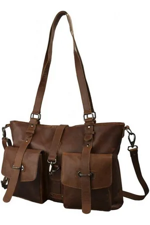 Mf Next Com Umhängetasche Buffalo Voyage Umhängetasche – Büffelleder, 42 x 30 x 17 cm - Verkäufer: Megafuchs Versandhandel