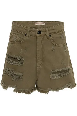 Redbridge Jeansshorts Red Bridge Damen Shorts Kurze Hose Hot-Pants Frayed Destroyed Effekte, Löcher - Verkäufer: ChillDeal