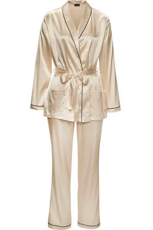 Bruno Banani Pyjama (2 tlg., 1 Stück) mit Kontrastpaspel-Details