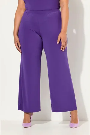 Ulla Popken Funktionshose Jerseyhose weites Bein Elastikbund bis Gr. 66/68 - Verkäufer: Popken Fashion Group