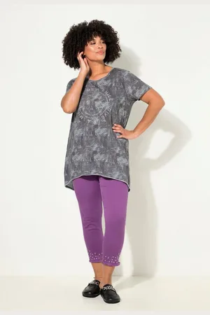 Angel of Style T-Shirt T-Shirt A-Line Batikdruck Smiley Halbarm - Verkäufer: Popken Fashion Group