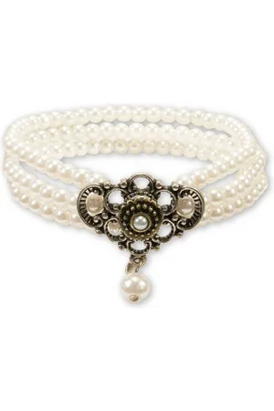 Alpenflüstern Armband Armband Damen - HEDWIG - creme, schwarz - Verkäufer: Alpenwahnsinn Tracht & Lifestyle