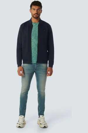 No Excess Langarmshirt Sweater Full Zipper Pique Bomber - Verkäufer: Lehmann Moden