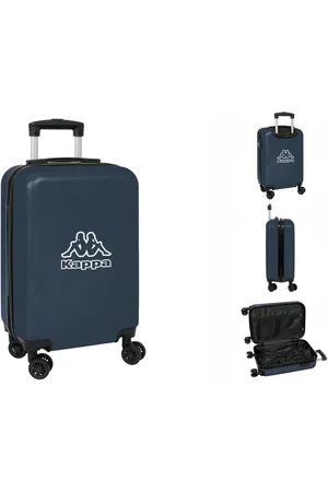 Kappa Trolley Koffer Kabinentrolley Grau Marineblau 20 34,5 x 55 x 20 cm - Verkäufer: woolloom