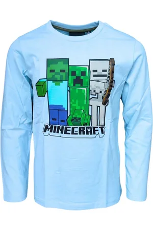 Minecraft Langarmshirt Zombies Jungen Shirt aus Baumwolle Gr. 116- 152 cm - Verkäufer: Starkids Licensed Brands and more