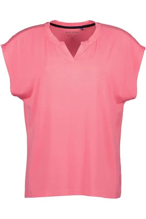 Blue Seven T-Shirt Damen Kurzarm-Shirt mit Henley-Ausschnitt und überschnittene Schultern - Verkäufer: tomBrook GmbH