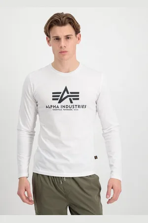 Alpha Industries Longsleeve Men - Longsleeves Basic T - Longsleeve