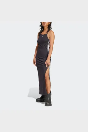 adidas Shirtkleid 3 S DRESS MAXI (1-tlg)