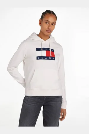 Tommy Hilfiger Kapuzensweatshirt TJW REG TOMMY FLAG HOODIE EXT mit Kapuze, Logo-Flag
