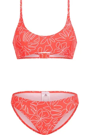 firefly Bustier-Bikini Da.-Bikini Liner Moona W AOP/RED LIGHT - Verkäufer: INTERSPORT Schwab