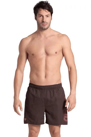 Arena Badeshorts Fundamentals Logo R - Herren Badeshorts - Sepia - Verkäufer: beim-schaeftlmaier