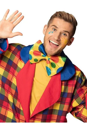 Boland Fliege Große Clownsfliege - für Faschingskostüm Clown Knallbunte Fliege im Großformat - Verkäufer: MASKWORLD