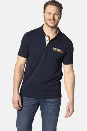 Jan Vanderstorm Poloshirt JAKOV mit Kontrast-Knopfleiste - Verkäufer: VANDERSTORM VENTURES