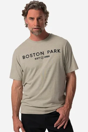 Boston Park T-Shirt T-Shirt Halbarm kleiner Stick - Verkäufer: Popken Fashion Group