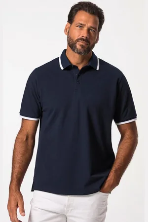 JP 1880 Poloshirt Poloshirt FLEXNAMIC® Halbarm Kontraststreifen - Verkäufer: Popken Fashion Group