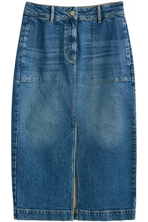 GANT Midirock Denim-Rock mit Schlitz - Verkäufer: Frankonia
