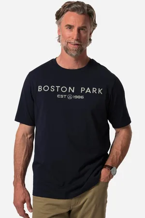 Boston Park T-Shirt T-Shirt Halbarm kleiner Stick - Verkäufer: Popken Fashion Group