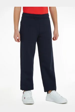 Tommy Hilfiger Sweathose U TIMELESS FLEECE SWEATPANTS Baby bis 2 Jahre, Gummizug Taille & Beinabschlüsse, Eingrifftaschen