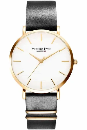 VICTORIA HYDE Quarzuhr Richmond Classic Herren Basic Lederarmband, (1-tlg., Kein Set) - Verkäufer: VictoriaHyde