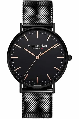 VICTORIA HYDE Quarzuhr The City Collection Mesh Herren Basi Mesh-Armband, (1-tlg., Kein Set) - Verkäufer: VictoriaHyde