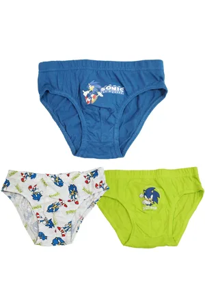 Sonic The Hedgehog Slip 3er Pack Slips Kinder Jungen Unterwäsche (3-St) Gr. 104 bis 134 - Verkäufer: WS-Trend