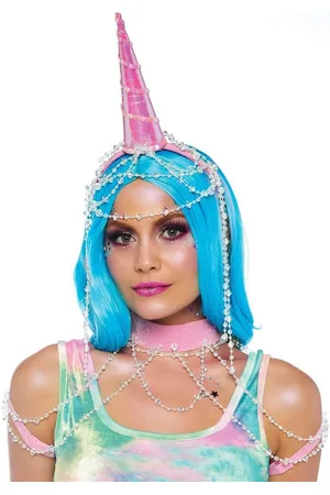 Leg Avenue Textilband Glitter Einhorn, Für alle, die es etwas weniger dezent mögen - Verkäufer: MASKWORLD