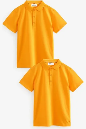 Clarks Langarm-Poloshirt Kurzarm-Poloshirts für Jungen im 2er-Pack (2-tlg) - Verkäufer: Next Germany GmbH
