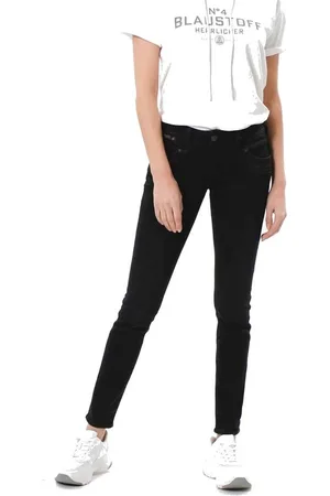 Herrlicher Slim-fit-Jeans Gila Slim Black Jeans aus Reused Denim - Verkäufer: Gio Milano