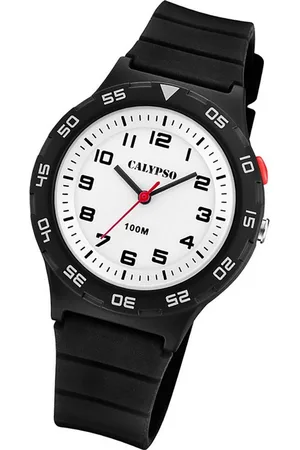 Calypso Quarzuhr Calypso Kunststoff Jugend Uhr K5797/4, (Analoguhr), Jugenduhr Kunststoffarmband , rundes Gehäuse, mittel (ca. 36mm) - Verkäufer: Fit4Style Silberschmuck - IMPPAC