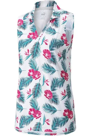 PUMA Poloshirt Golf Polo Cloudspun Paradise Sleeveless Weiß Damen S - Verkäufer: Svens Golfshop GmbH