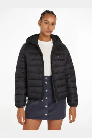Tommy Hilfiger Steppjacke TJW QUILTED TAPE HOOD JACKET EXT Große Größen