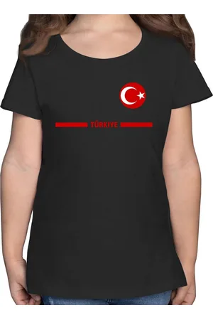 Shirtracer T-Shirt Türkei Trikot Wappen, Türkiye mit Stolz, Türkisches Fan-Motiv 2026 Fussball WM Fanartikel - Verkäufer: