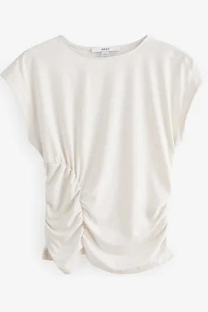 Next Shirttop Oberteil mit Raffung und überschnittenen Schultern (1-tlg) - Verkäufer: Germany GmbH