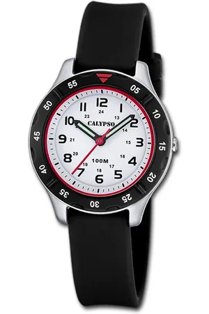 Calypso Quarzuhr Calypso Jugend Kinderuhr Kautschuk, (Analoguhr), Jugend, Kinderuhr Kautschukarmband , rundes Gehäuse - Verkäufer: Fit4Style Silberschmuck - IMPPAC