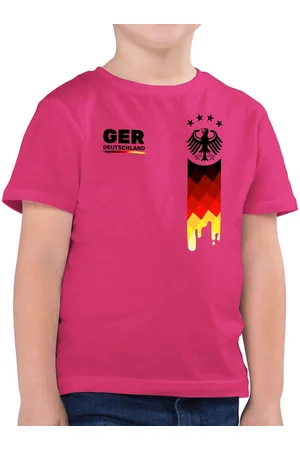 Shirtracer T-Shirt Deutschland Trikot, GER Fanartikel mit Deutschland Flagge (1-tlg) 2026 Fussball WM Fanartikel - Verkäufer: