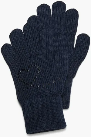 QS by s.Oliver Strickhandschuhe Fingerhandschuhe aus Modalmix Nieten - Verkäufer: