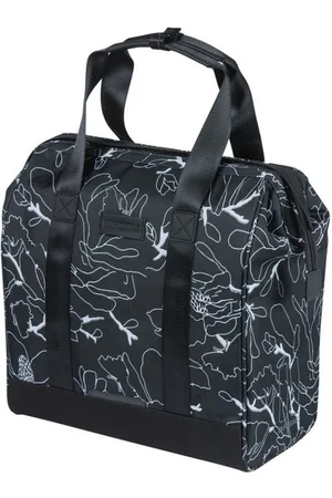 BASIL Fahrradkorb Shoppertasche Grand Flower, Hook On-System, 34x19x35cm - Verkäufer: yovivo lifestyle shopping