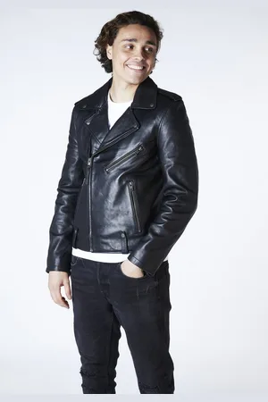 Bolongaro Lederjacke Blade Biker Biker, Superweiches Leder, Schulterklappen - Verkäufer: GoJungo GmbH
